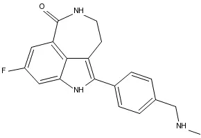 Structure of RUCAPARIB CAS 283173-50-2