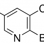 Structure of 2,5-Dibromo-3-picoline CAS 3430-18-0