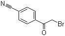 Structure of 4-Cyanophenacyl Bromide CAS 20099-89-2