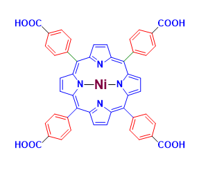 Structure of 5101520 Tetra4 methylphenyl 21H23H porphine nickel CAS 58188 46 8 - 5,10,15,20-Tetra(4-methylphenyl)-21H,23H-porphine nickel CAS 58188-46-8