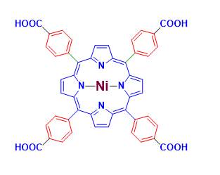 Structure of 5101520 Tetra4 methylphenyl 21H23H porphine nickel CAS 58188 46 8 - 5,5'-Dichloro-11-diphenylamino-3,3'-diethyl-10,12- CAS 53655-17-7