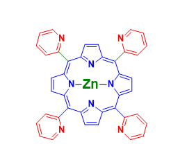 Structure of 5101520 Tetra4 methylphenyl 21H23H porphine zinc CAS 19414 67 6 - 5,5'-Dichloro-11-diphenylamino-3,3'-diethyl-10,12- CAS 53655-17-7