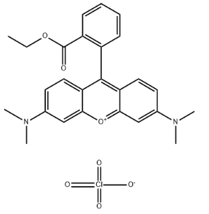 Structure of Tetramethylrhodamine ethyl ester perchlorate <span class="caps">CAS</span> 115532-52-0 Structure of Tetramethylrhodamine ethyl ester perchlorate CAS 115532-52-0