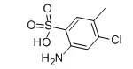 Structure of 2-Amino-4-chloro-5-methylbenzenesulfonic acid CAS 88-51-6