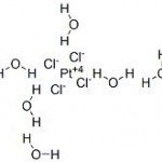 Structure of Hexachloroplatinic acid CAS 18497-13-7