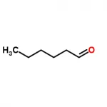 Structure of Hexanal CAS 66-25-1