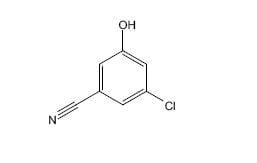 Structure of 3-chloro-5-hydroxy-benzonitrile CAS 473923-97-6 3-chloro-5-hydroxy-benzonitrile CAS 473923-97-6