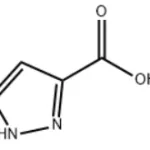 Structure of 5-Pyrazolecarboxylic acid CAS 1621-91-6