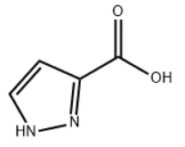 Structure of 5-Pyrazolecarboxylic acid CAS 1621-91-6