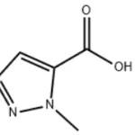 structure of 1-Methyl-1H-pyrazole-5-carboxylic acid CAS 16034-46-1