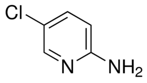 Structure of 2-Amino-5-chloropyridine CAS 1072-98-6
