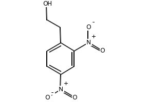 Structure of 2,4-Dinitrophenylethylalcohol CAS 4836-69-5
