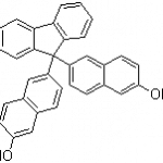 Structure of 9,9-Bis(6-hydroxy-2-naphthyl)fluorene CAS 934557-66-1