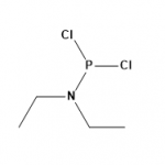 Structure of DICHLORO(DIETHYLAMINO)PHOSPHINE CAS 1069-08-5