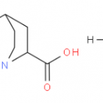 Structure of 2-Quinuclidinecarboxylic acid hydrochloride CAS 52601-23-7