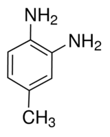 Structure of 3,4-Diaminotoluene CAS 496-72-0