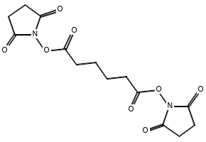 Structure of DiN succinimidyl adipate CAS 59156 70 6 - Mal-PEG5-acid CAS 1286755-26-73