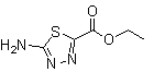 Structure of Ethyl 5-amino-1,3,4-thiadiazole-2-carboxylate CAS 64837-53-2