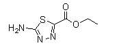 Structure of Ethyl 5-amino-1,3,4-thiadiazole-2-carboxylate CAS 64837-53-2