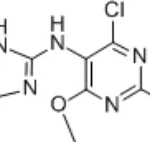 Structure of Moxonidine CAS 75438-57-2
