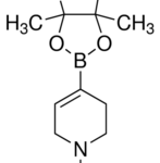Structure of N-Boc-1,2,5,6-tetrahydropyridine-4-boronic acid pinacol ester CAS 286961-14-6