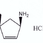 Structure of (1S,4R)-(4-Aminocyclopent-2-enyl)methanol hydrochloride CAS 168960-19-8