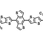 Structure of 4,8-bis(5-(2-ethylhexyl)thieno[3,2-b]thiophene-2-yl)benzo[1,2-b4,5-b’]dithiophene CAS 1494614-30-0