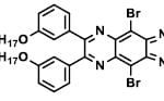 Structure of 4,9-dibromo-6,7-bis[3-(octyloxy)phenyl]-[1,2,5]Thiadiazolo[3,4-g]quinoxaline CAS 1454835-30-3