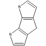 Structure of 4H-cyclopenta[1,2-b5,4-b']bisthiophene CAS 389-58-2