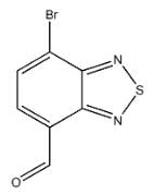 Structure of 7-bromo-benzo[c][1,2,5]thiadiazole-4-carbaldehyde CAS 1071224-34-4