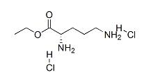 Structure of Ethyl L-ornithine dihydrochloride <span class="caps">CAS</span> 84772-29-2 Structure of Ethyl L-ornithine dihydrochloride CAS 84772-29-2