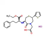 Structure of Temocapril Hydrochloride CAS 110221-44-8