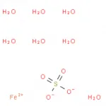 Structure of Ferrous Sulphate Heptahydrate CAS 7782-63-0