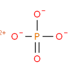 Structure of LITHIUM IRON PHOSPHATE (LFP) CAS 15365-14-7