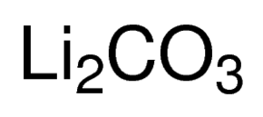 Structure of Lithium Carbonate LC CAS 554 13 2 - TFEC CAS 1513-87-7