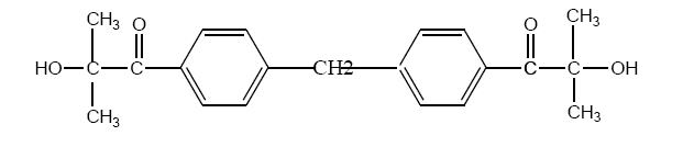 Structure of Photoinitiator 127 CAS 474510 57 1 1 - 2,4-Oxazolidinedione,5-[[4-(dipenylamino)phenyl]methlene-3-(2-phenylethyl)- CAS 506426-96-6