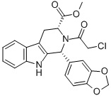 (1R,3R)-METHYL-1,2,3,4-TETRAHYDRO-2-CHLOROACETYL-1-(3,4-METHYLENEDIOXYPHENYL)-9H-PYRIDO[3,4-B]INDOLE...