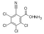 3,4,5,6-Tetrachloro-2-cyanobenzoic acid ammonium salt CAS 34643-39-5 3,4,5,6-Tetrachloro-2-cyanobenzoic acid ammonium salt CAS 34643-39-5