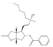 2H-Cyclopenta[b]furan-2-one,5-(benzoyloxy)hexahydro-4-(3-hydroxy-3-Methyl-1-octenyl)-,[3aR-[3aa,4a(1...