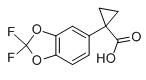862574 88 7 - 1-(2,2-Difluoro-benzo[1,3]dioxol-5-yl)-cyclopropanecarboxylicacid CAS 862574-88-7
