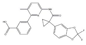 936727 05 8 - 1-(2,2-Difluoro-benzo[1,3]dioxol-5-yl)-cyclopropanecarboxylicacid CAS 862574-88-7