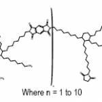 Structure of (1,2-Bis(octylmaleimide)-3-octyl-4-hexyl)cyclohexyl oligomer, BMI-9000P, Imide-extended bismaleimide oligomer CAS 921213-77-6