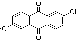 Structure of 2,6-DIHYDROXYANTHRAQUINONE CAS 84-60-6