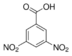 Structure of 3,5-Dinitrobenzoicacid CAS 99-34-3