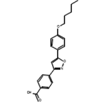 Structure of 4-(5-(4-(pentyloxy)phenyl)isoxazol-3-yl)benzoicacid CAS 179162-55-1