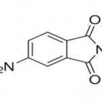 Structure of 4-Nitrophthalimide CAS 89-40-7