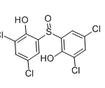 Structure of BITHIONOLSULFOXIDE CAS 844-26-8