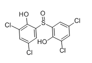 Structure of BITHIONOLSULFOXIDE CAS 844-26-8