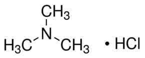 Structure of Trimethylamine Hydrochloride CAS 593-81-7