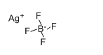 Structure of Silver tetrafluoroborate CAS 14104-20-2